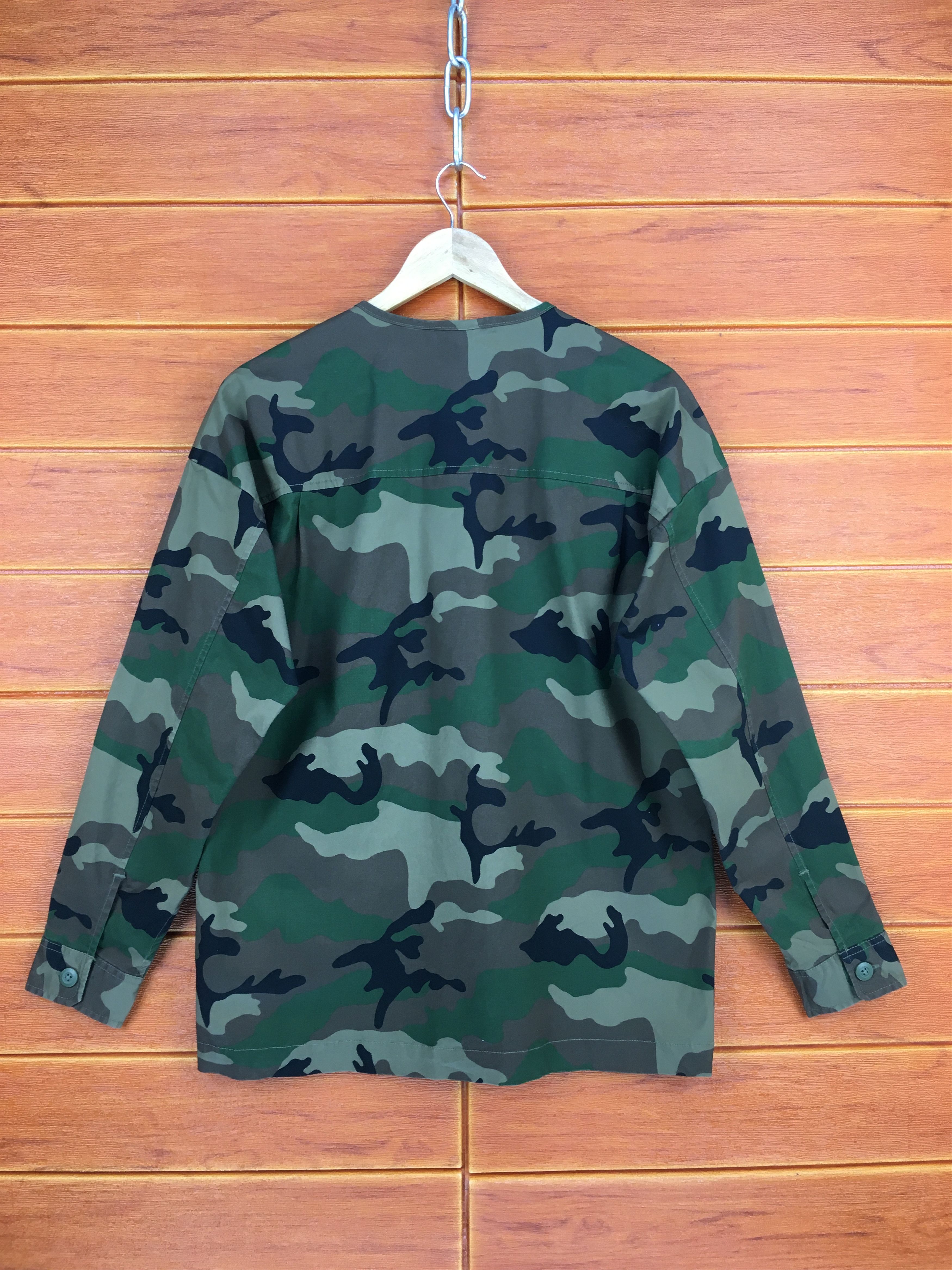 Global Work Japanese Brand Global Work Camouflaged Shirt Size US S / EU 44-46 / 1 - 7 Thumbnail