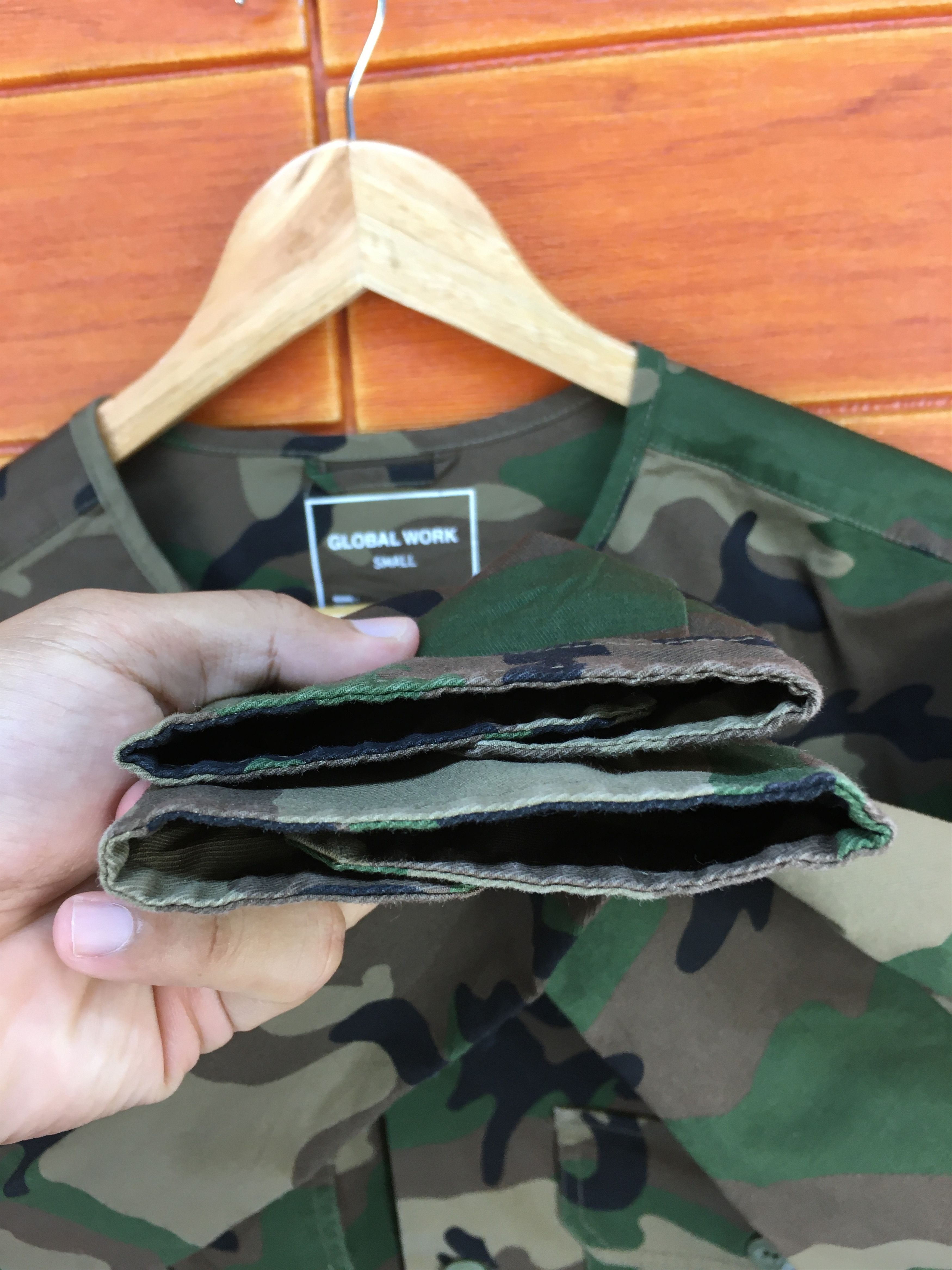 Global Work Japanese Brand Global Work Camouflaged Shirt Size US S / EU 44-46 / 1 - 6 Thumbnail