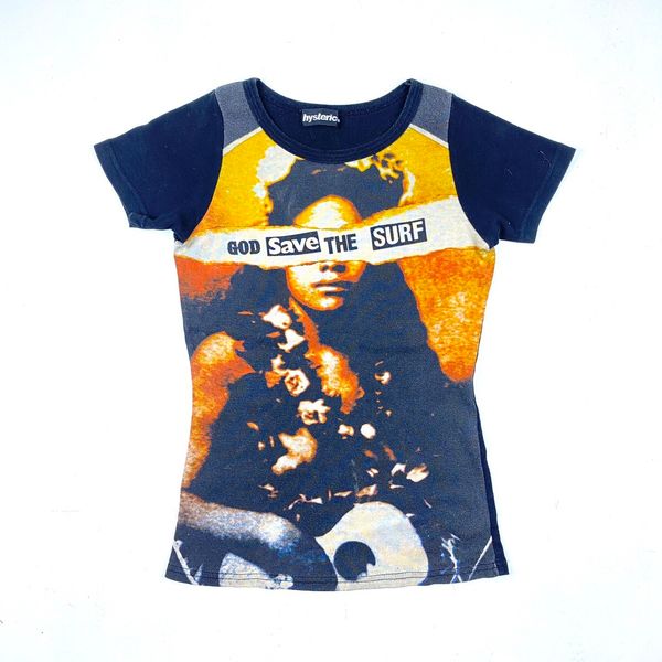 Hysteric Glamour Hysteric Glamour “God Save The Surf” Tee | Grailed