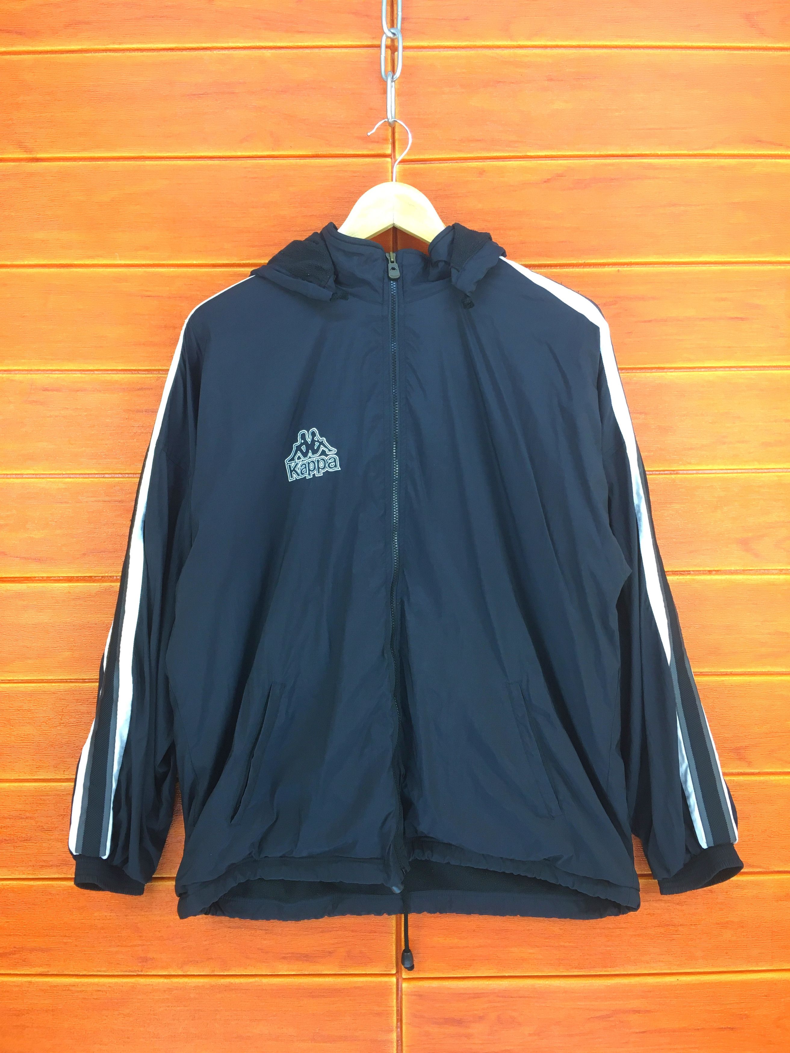Kappa × Vintage Vintage 90s KAPPA Hooded Jacket Size US L / EU 52-54 / 3 - 3 Thumbnail