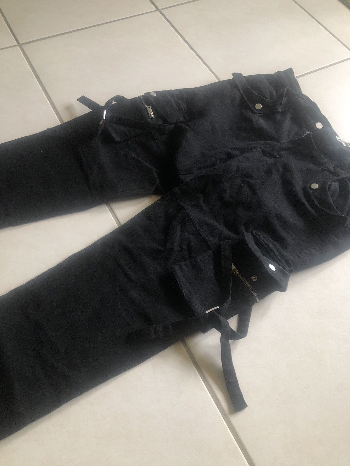Japanese Brand × MNML Ruben Kone Strap Cargo Pants Size US 34 / EU 50 - 3 Thumbnail