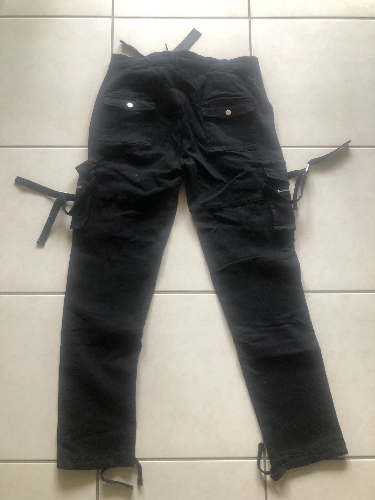 Japanese Brand × MNML Ruben Kone Strap Cargo Pants Size US 34 / EU 50 - 4 Thumbnail