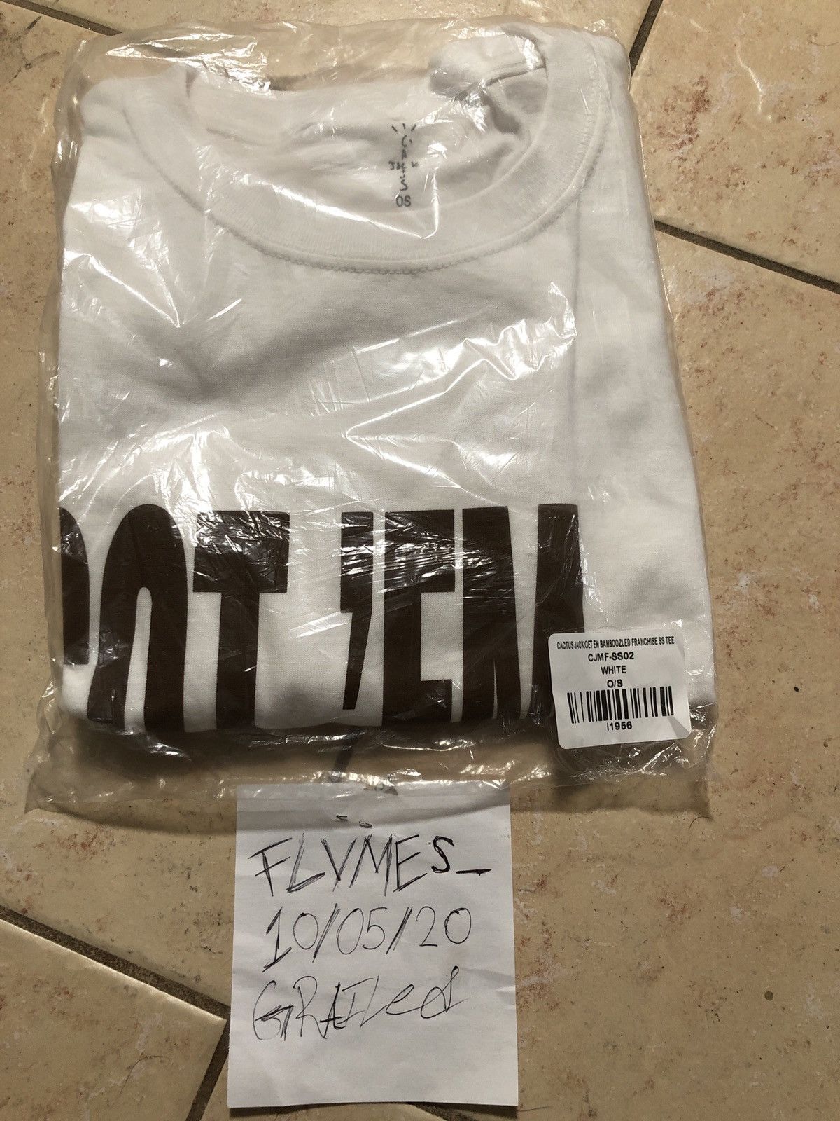 Travis Scott TRAVIS SCOTT GOT 'EM BAMBOOZLED TEE Size US M / EU 48-50 / 2 - 1 Thumbnail