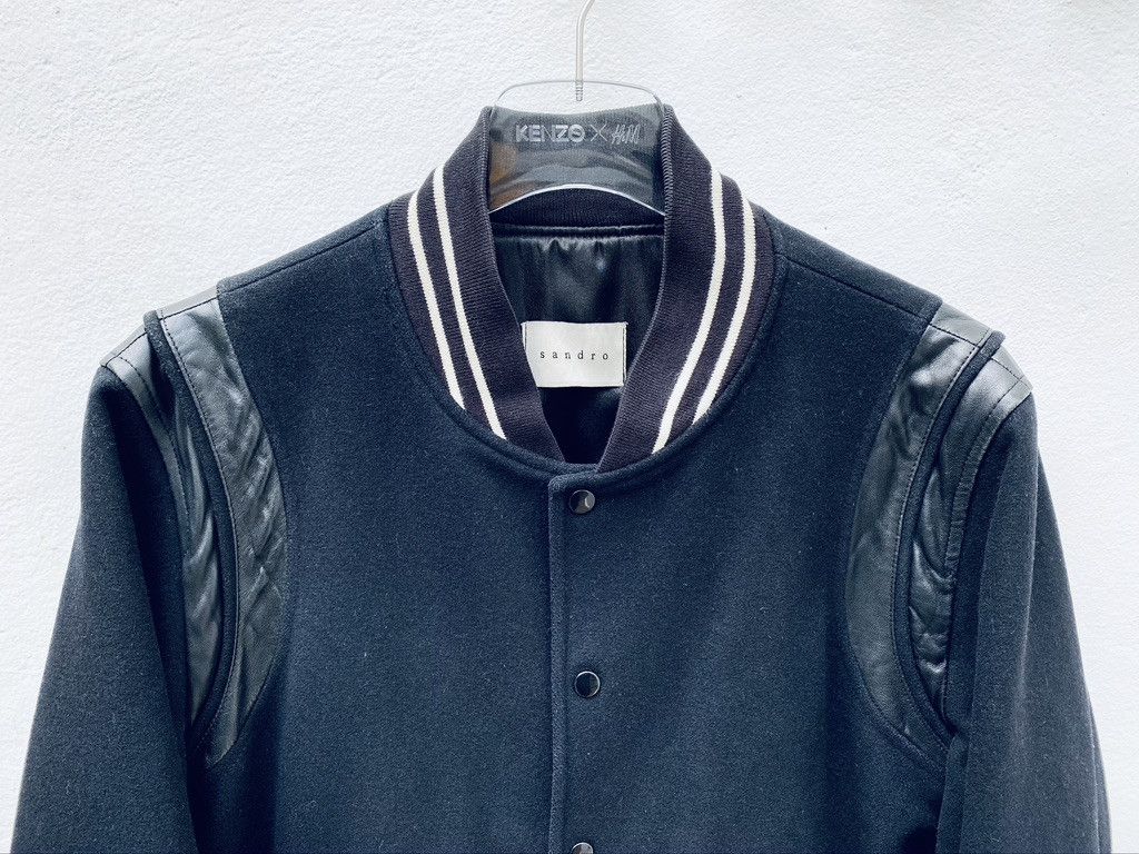 Sandro Black Teddy Jacket Size US L / EU 52-54 / 3 - 3 Thumbnail