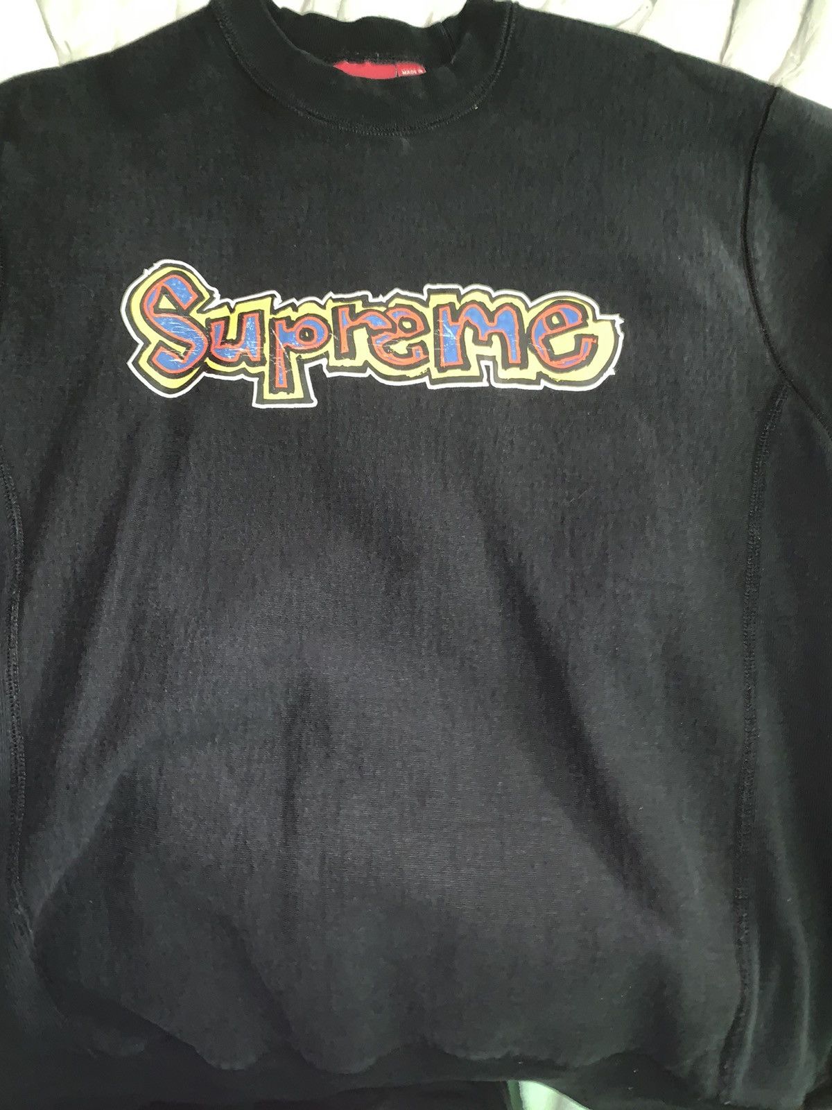 Supreme SUPREME GONZ SS07 SWEATSHIRT CREWNECK L LOGO | Grailed