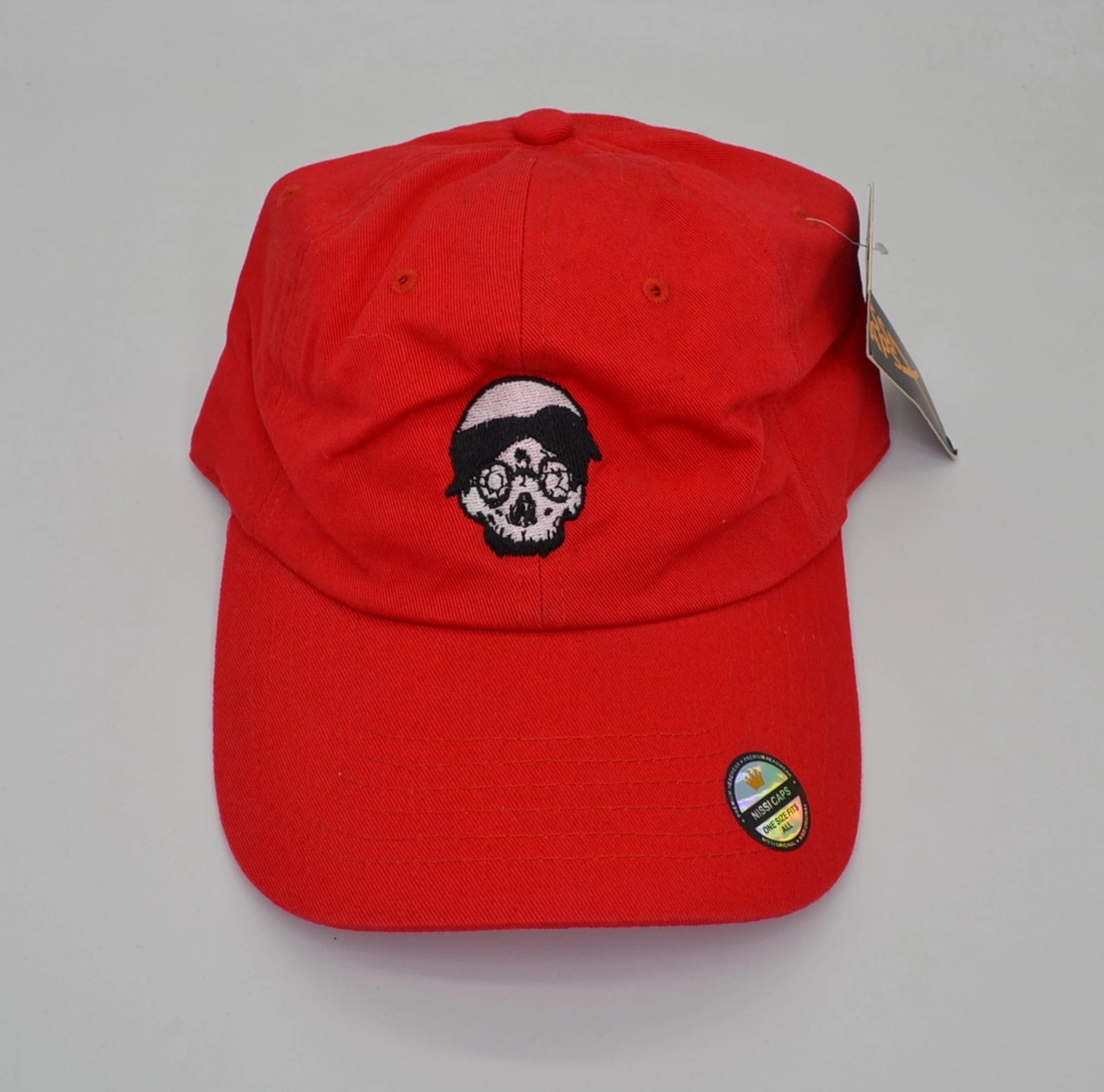 Suicideboys SKULL Red Cap Dad Hat LA Tour RARE DS