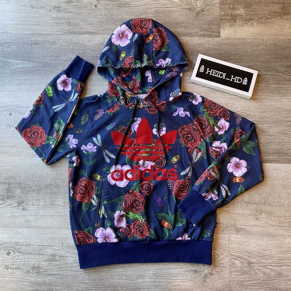 Adidas Adidas Originals X Rita Ora Roses Hoodie Grailed