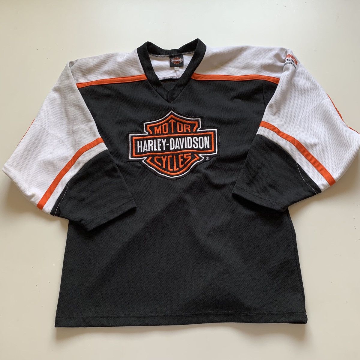 Harley davidson hockey jersey deals