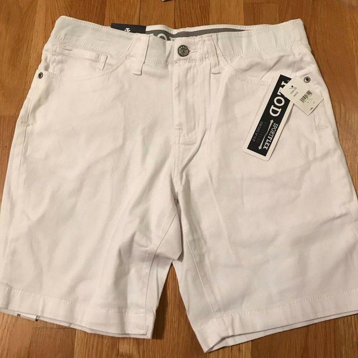 Izod Izod Sportflex Waistband Shorts White Size 30 NWT | Grailed