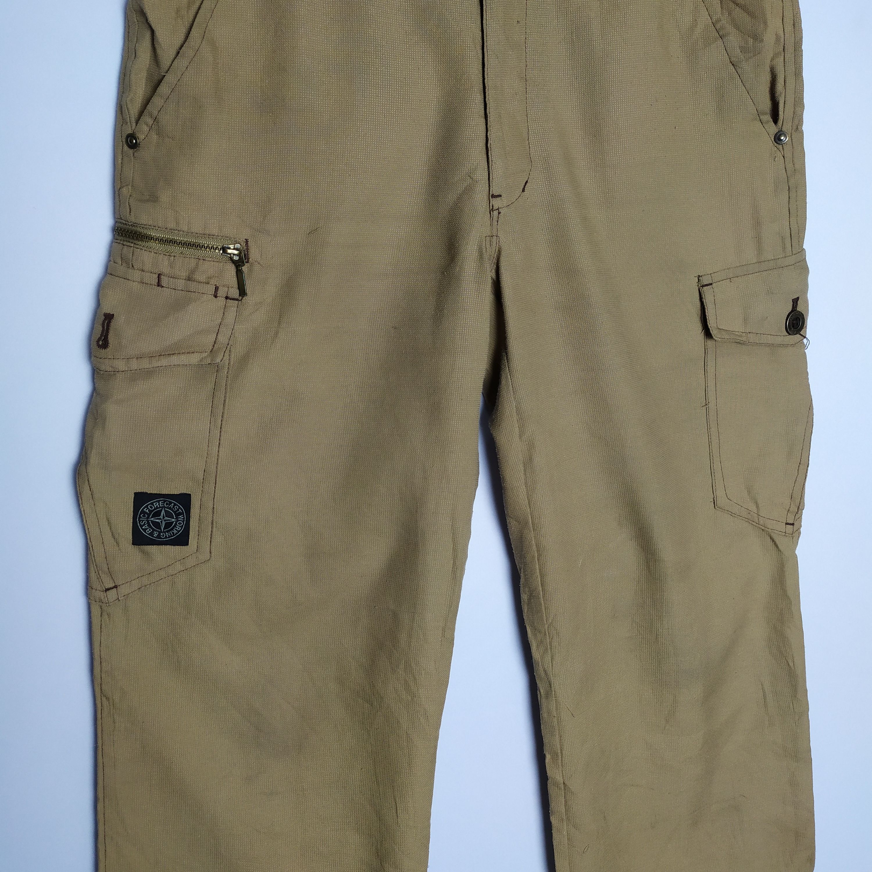 Japanese Brand Forecast Cropped Cargo Pants Utility Pant Size US 30 / EU 46 - 3 Thumbnail