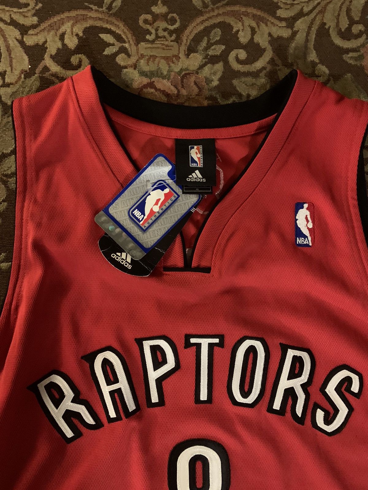 AUTHENTIC DS Signed CALDERON RAPTORS JERSEY