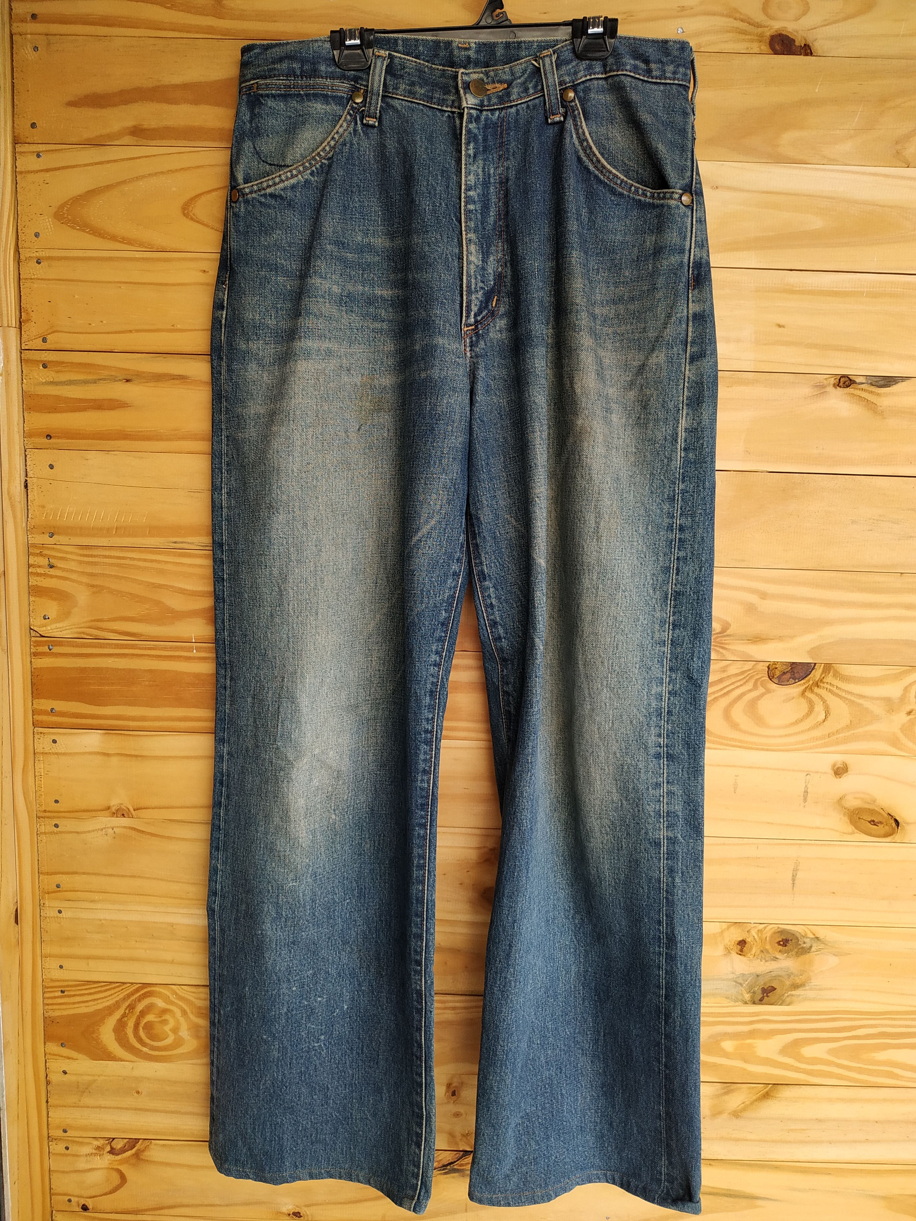 Vintage VTG Wrangler bluebell 60s JP repro redline selvedge jeans ...