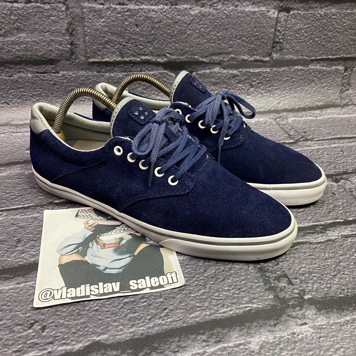 Gravis Rare Gravis filter suede dark navy shoes Dylan Ryder huf | Grailed