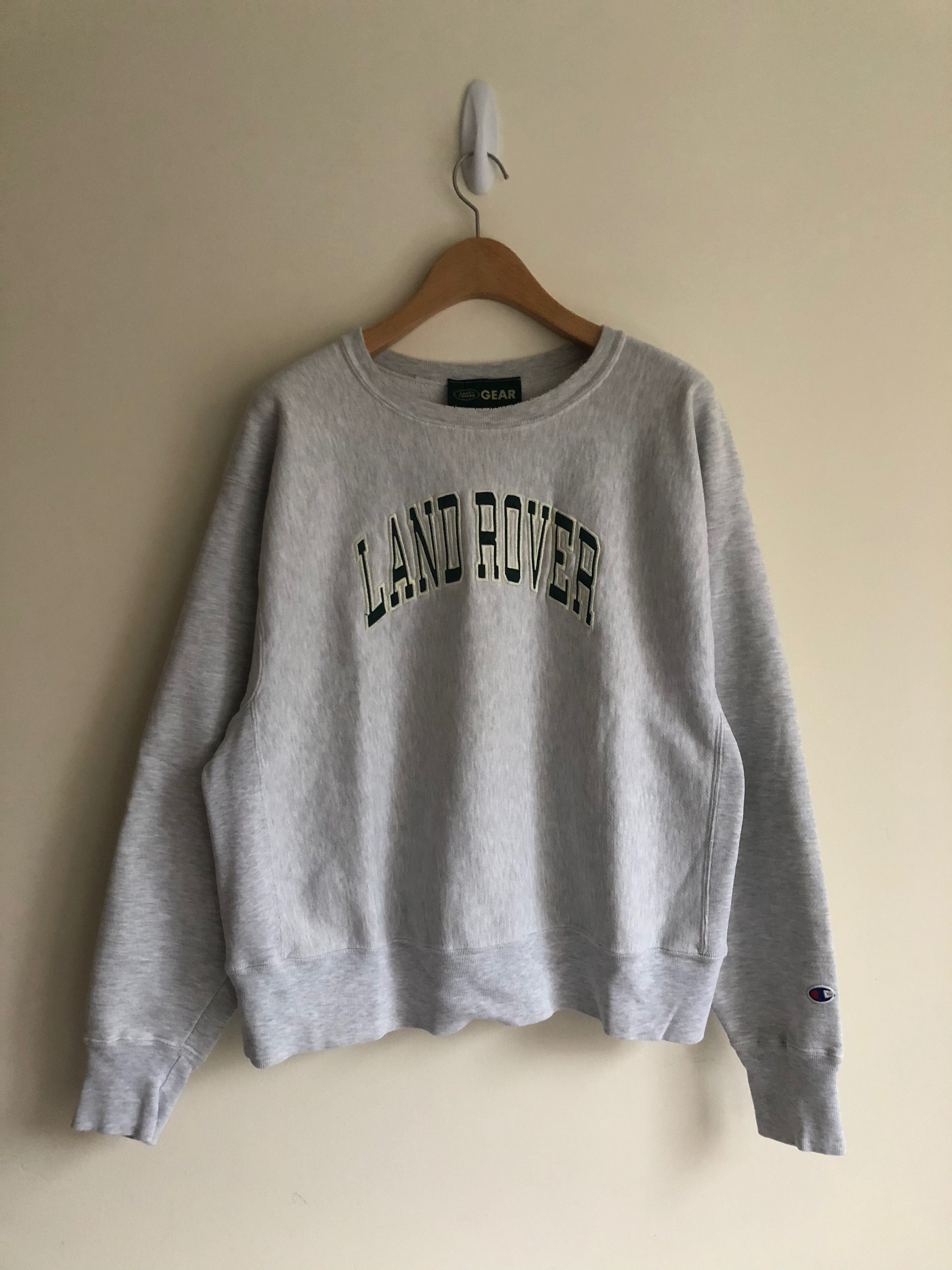 Land rover best sale sweatshirt champion