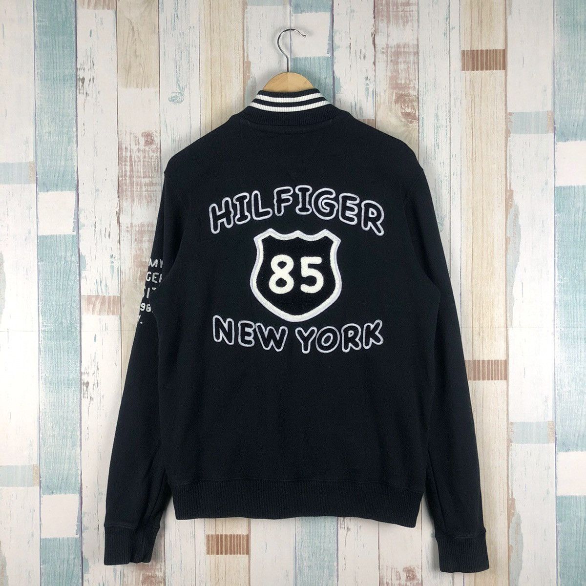 Tommy Hilfiger Vintage Tommy Hilfiger New York Varsity Jacket Size US S / EU 44-46 / 1 - 2 Thumbnail