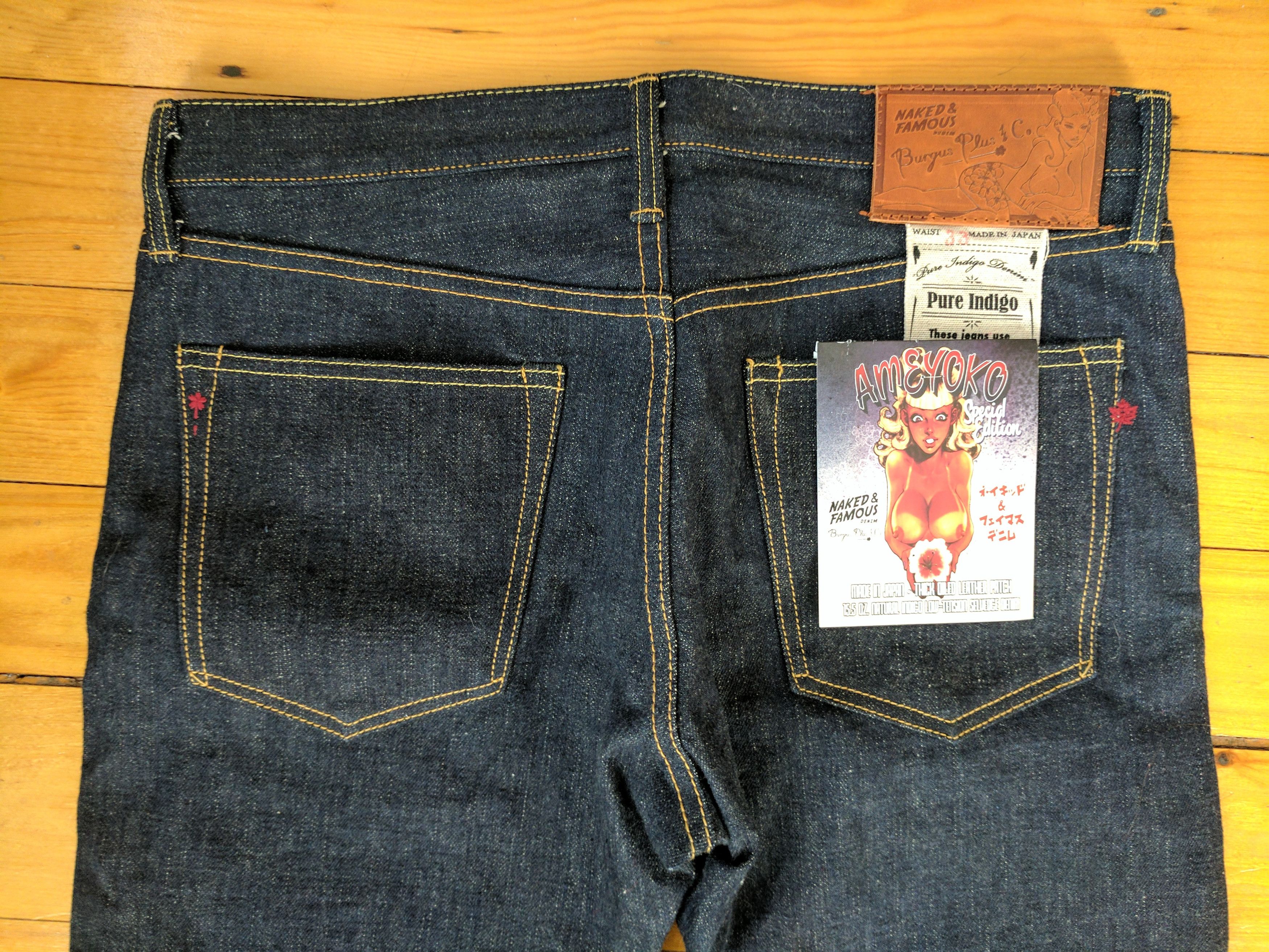 Naked & Famous Made in Japan - Burgus Plus Collaboration II | Grailed