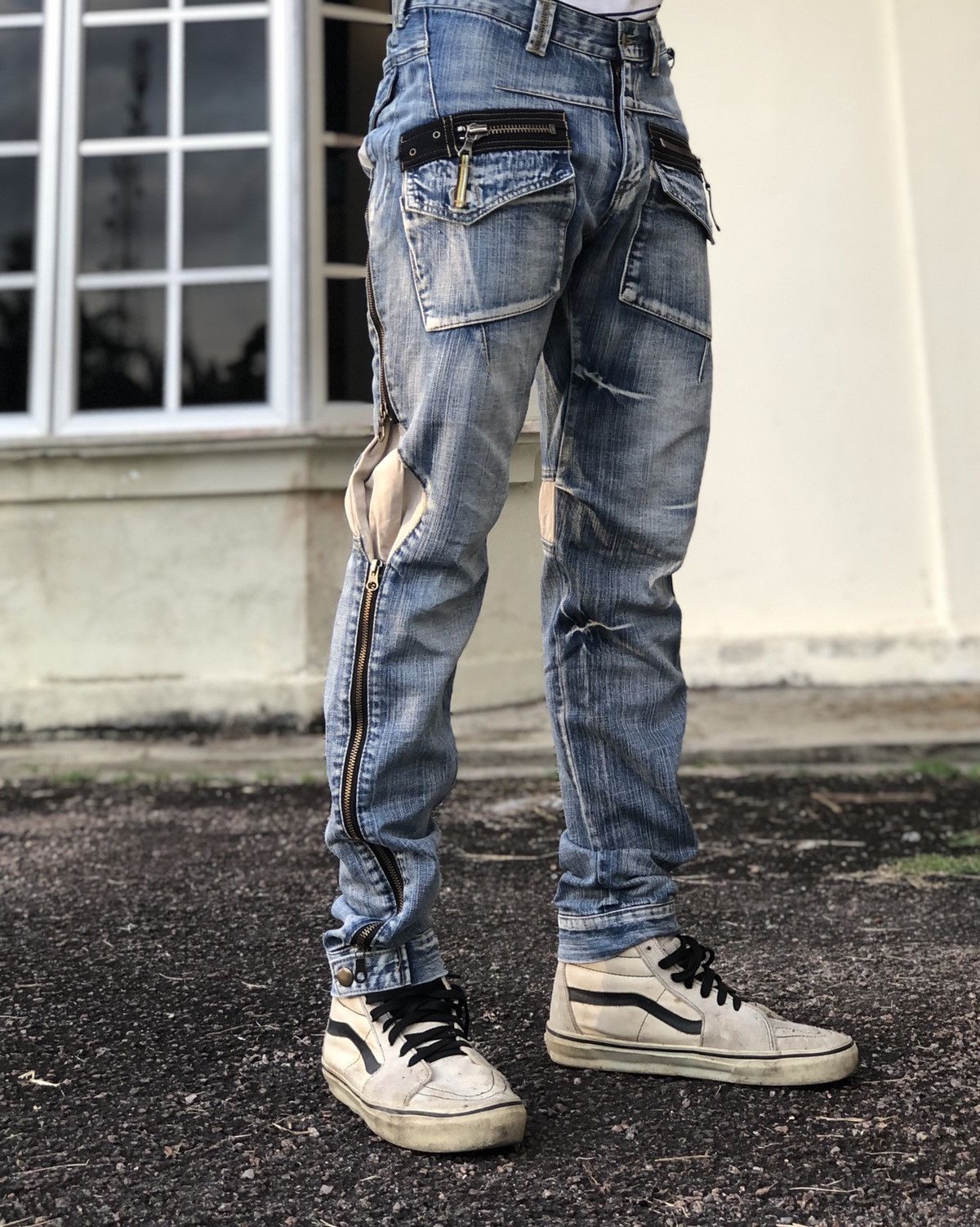Japanese Brand × PPFM 52. PPFM PARACHUTE BONDAGE DENIM | Grailed