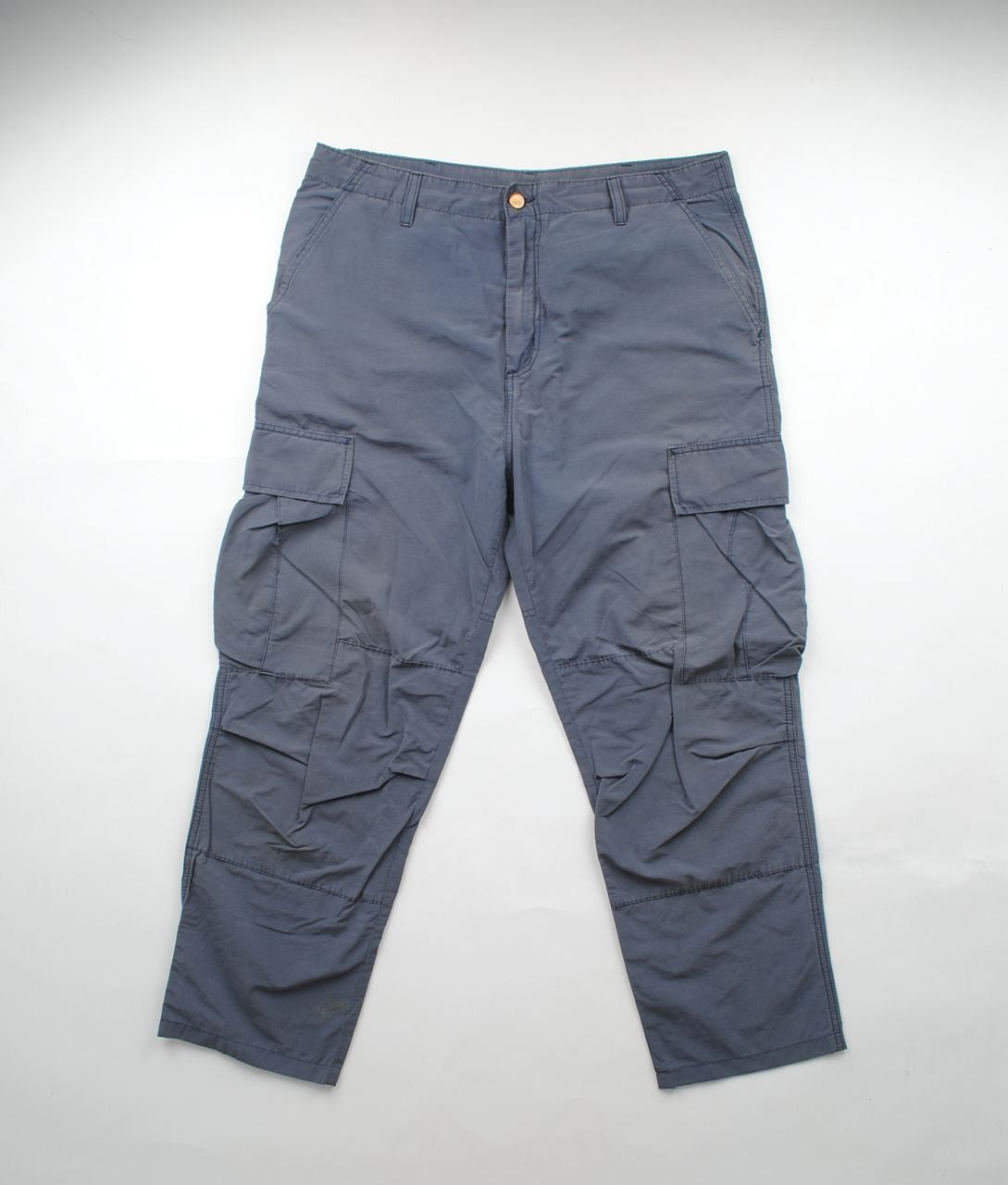 Carhartt × Vintage Carhartt Cargo Pants Vintage 1990s Grey Size US 34 / EU 50 - 2 Thumbnail