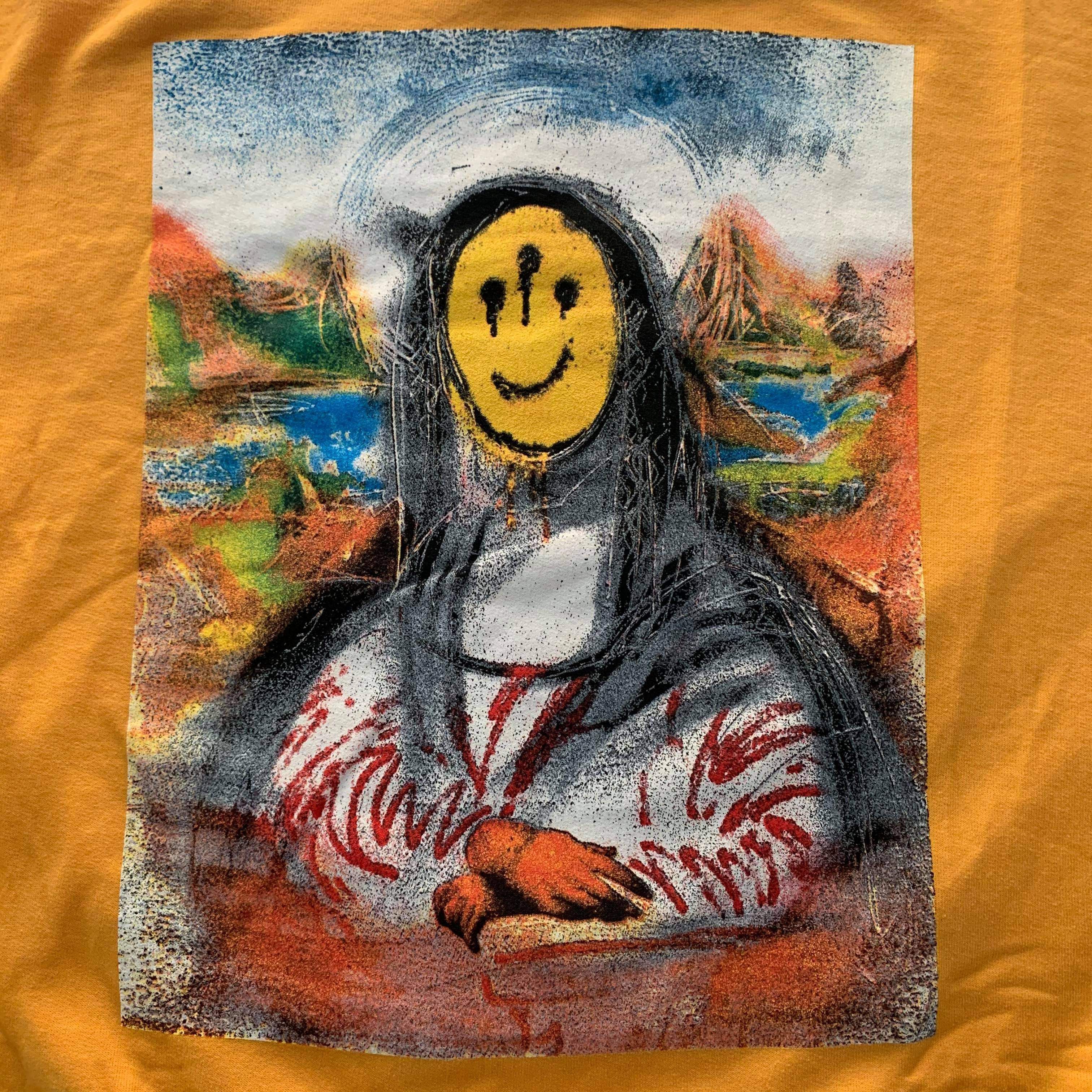 Champion Pray for Paris Crewneck Pelayo Large Yellow Brand New Size US L / EU 52-54 / 3 - 3 Thumbnail