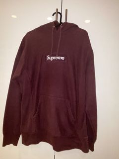 Supreme/Louis Vuitton box logo hoodie in red rumoured to be for European  VIP customers only”