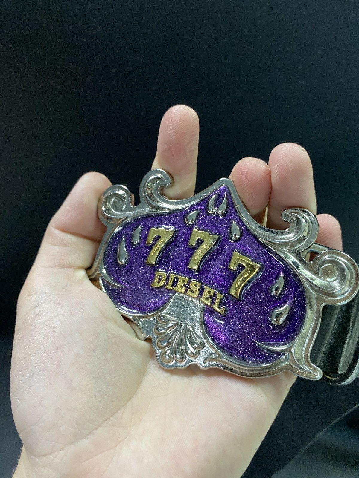 Diesel Diesel 777 belt vintage leather Size ONE SIZE - 2 Thumbnail