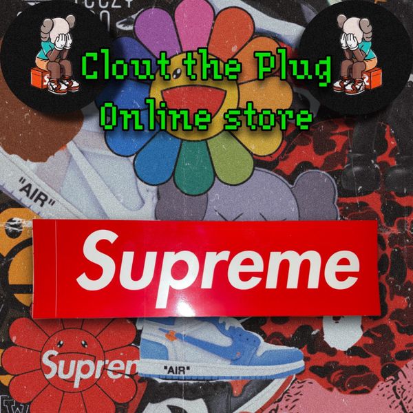 Sticker clearance supreme original