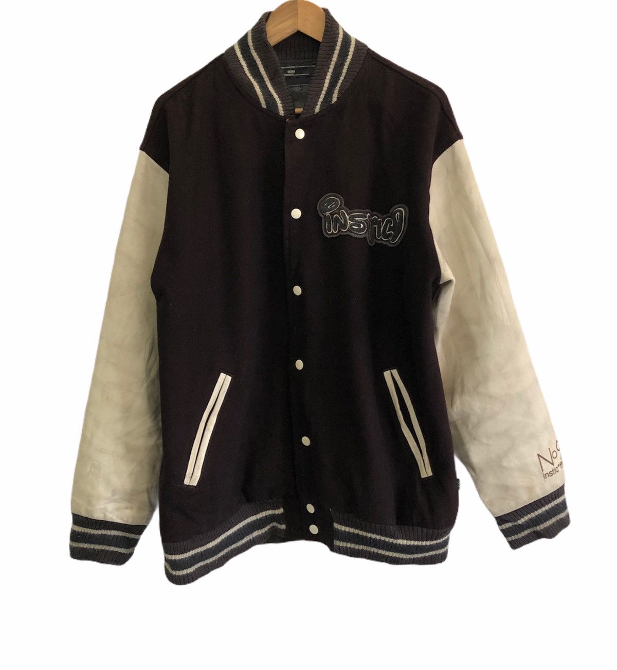 Number (N)ine Vintage Number Nine Patchwork Varsity Jacket | Grailed