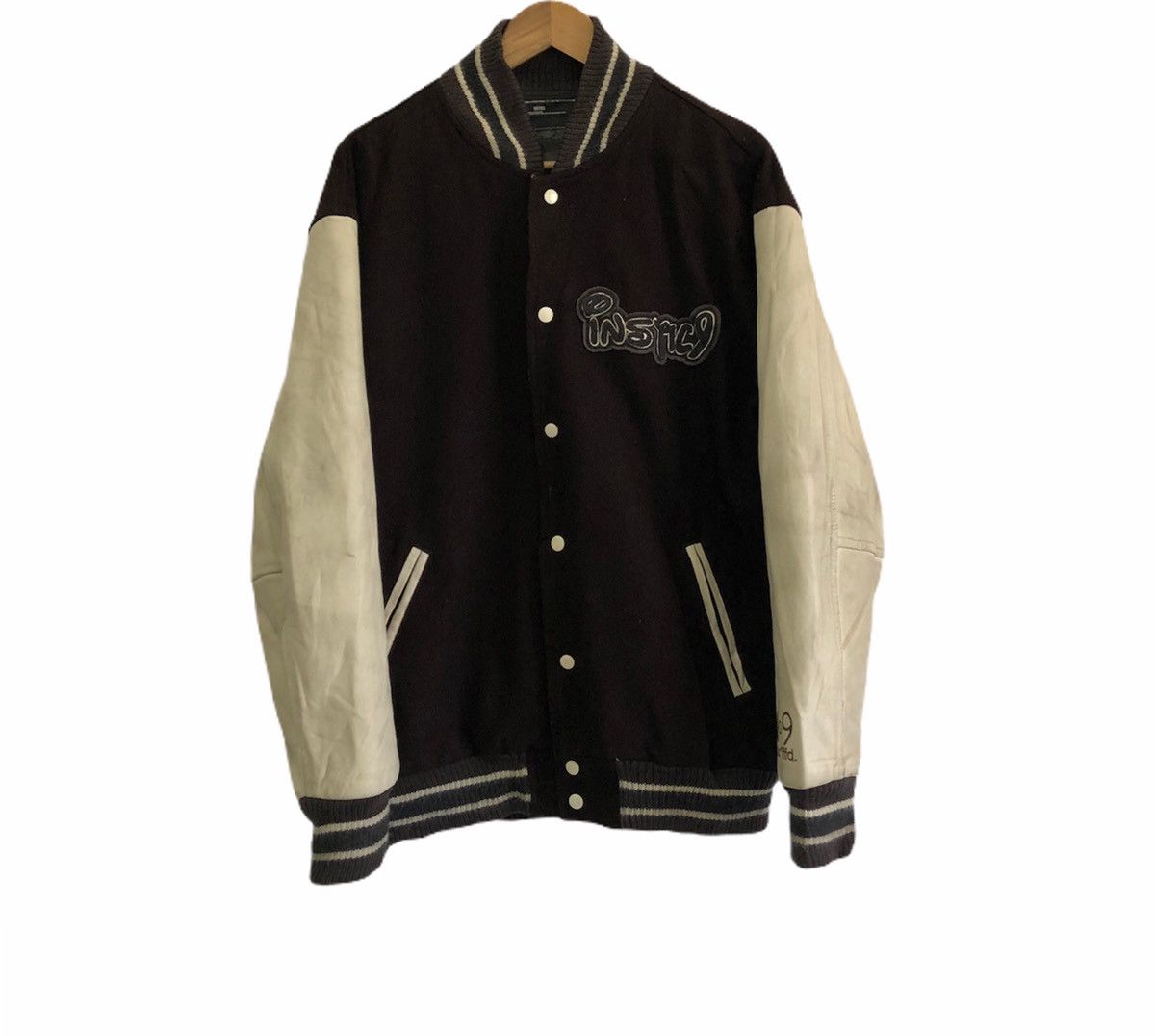 Number (N)ine Vintage Number Nine Patchwork Varsity Jacket | Grailed