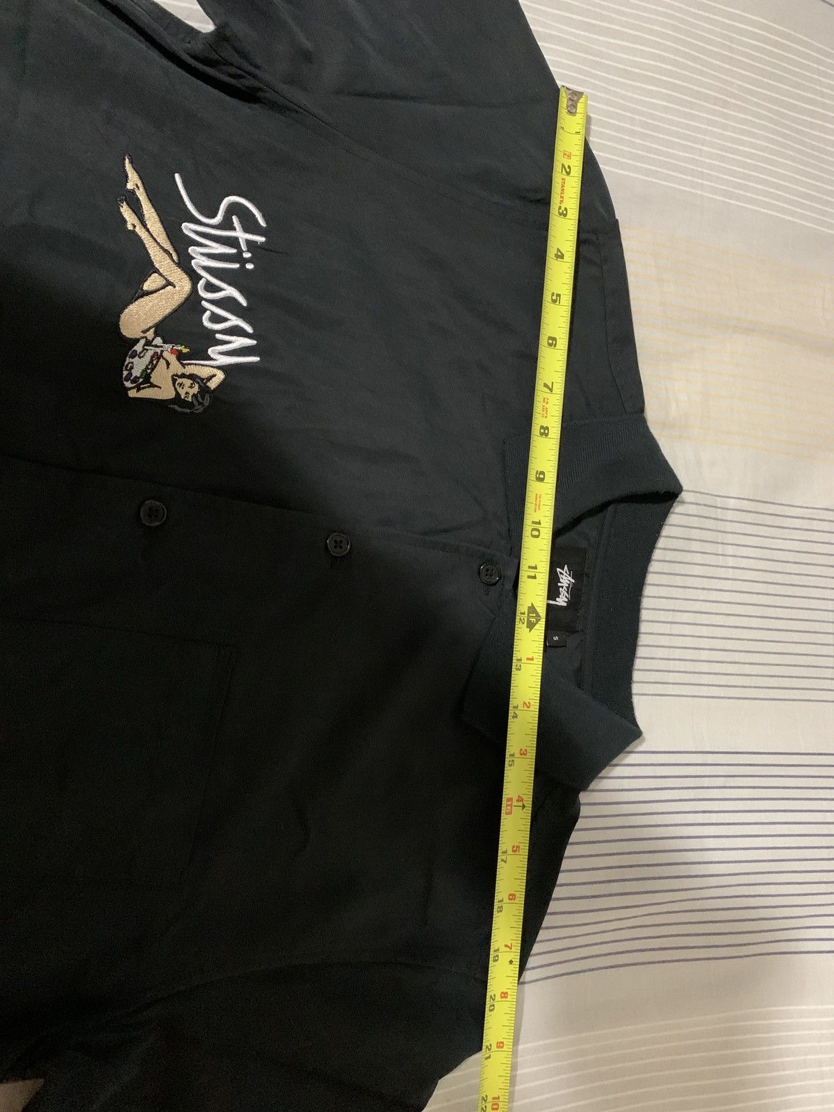 Stussy STUSSY garage knit collar shirt sleeve shirt size small Size US S / EU 44-46 / 1 - 6 Thumbnail