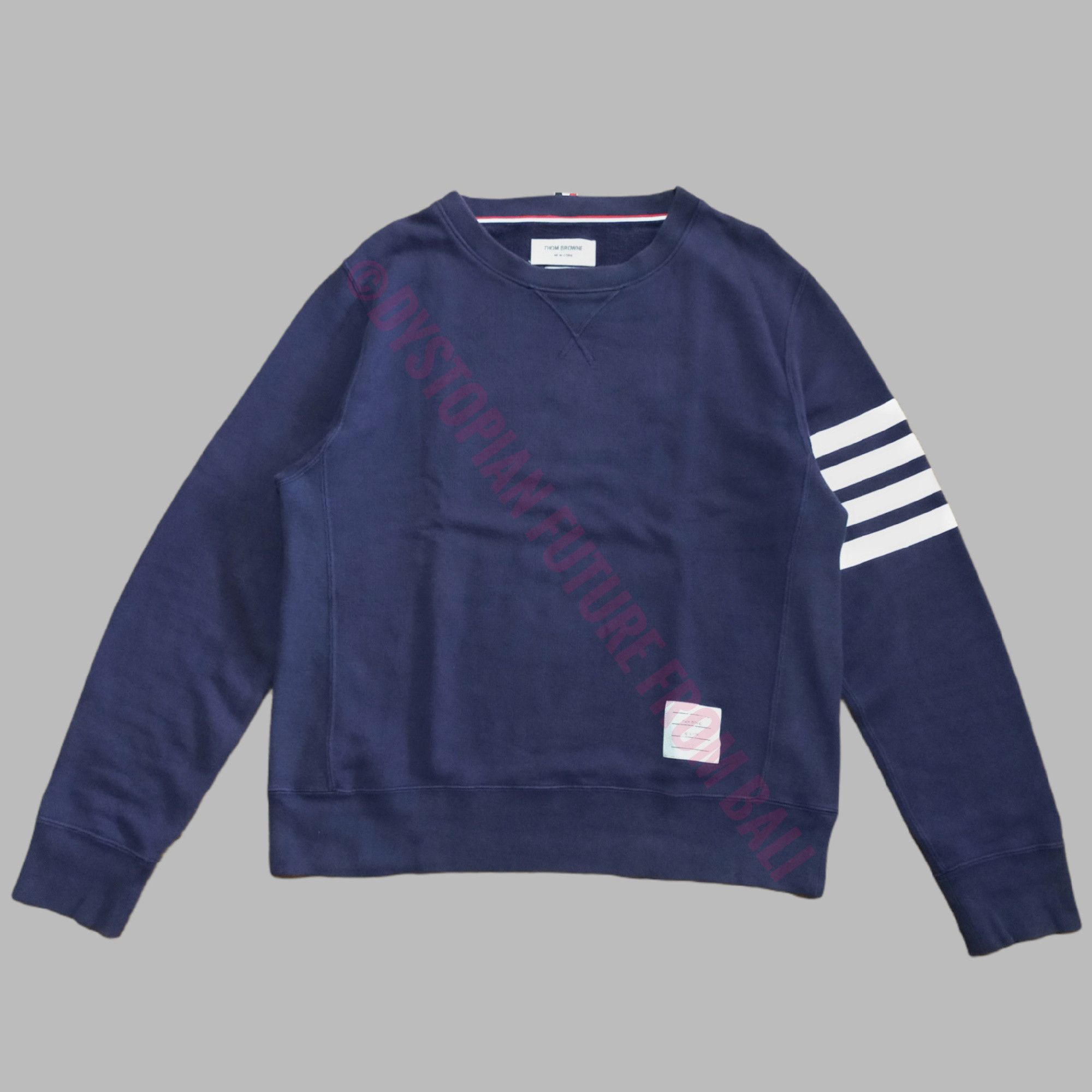 Thom Browne 4 Bar Sweatshirt Size US L / EU 52-54 / 3 - 1 Thumbnail