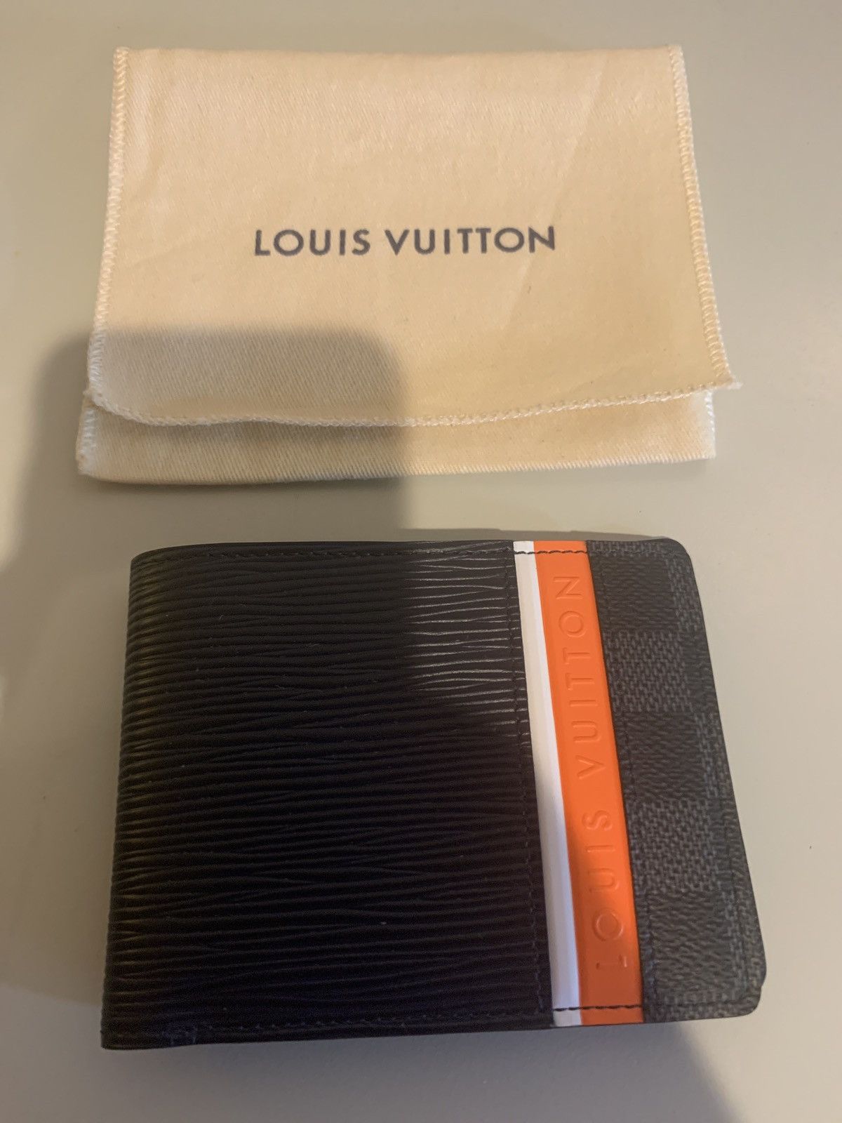 Louis Vuitton M82809 Multiple Wallet , Blue, One Size
