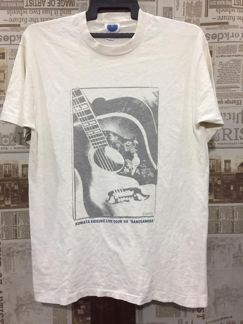 Band Tees × Japanese Brand × Vintage Vintage Tour T Shirts By KUWATA KEISUKE 1994 - SANOSANOSA Size US L / EU 52-54 / 3 - 1 Thumbnail