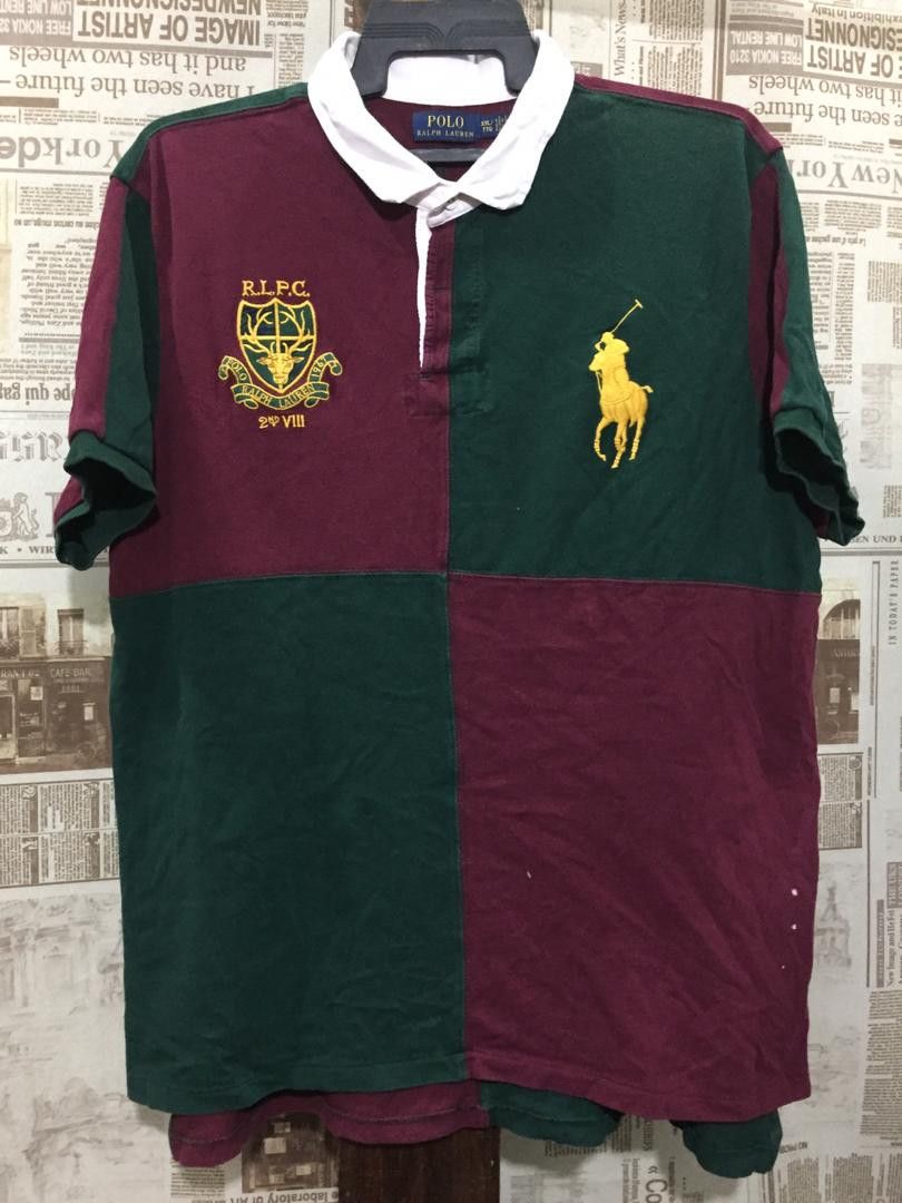 Polo Ralph Lauren × Vintage Vintage POLO RALPH LAUREN Polos T Shirts Size US XXL / EU 58 / 5 - 1 Thumbnail