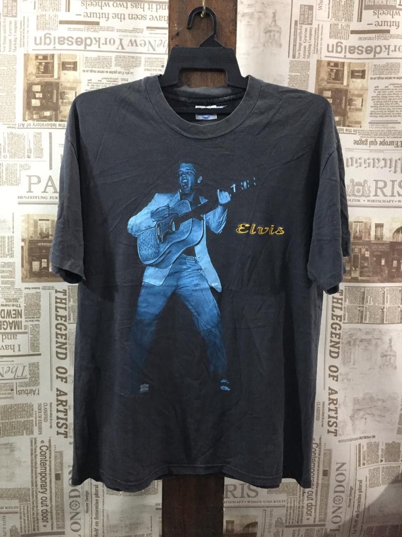 Vintage Vintage 1994 Elvis Presley Shirts Size US L / EU 52-54 / 3 - 1 Thumbnail