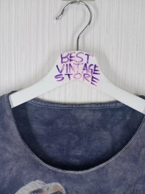 Habitat × Vintage Vintage Eagle Big Logo Tie Dye Overprint Sleeveless Tshirt Size US XL / EU 56 / 4 - 5 Thumbnail