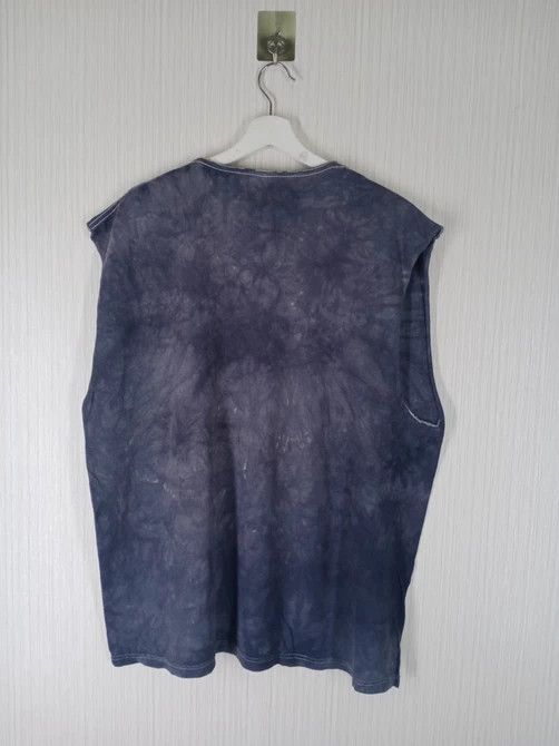 Habitat × Vintage Vintage Eagle Big Logo Tie Dye Overprint Sleeveless Tshirt Size US XL / EU 56 / 4 - 4 Thumbnail