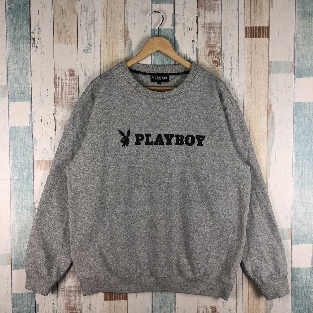Playboy Playboy Big Logo Sweatshirt Size US L / EU 52-54 / 3 - 1 Thumbnail