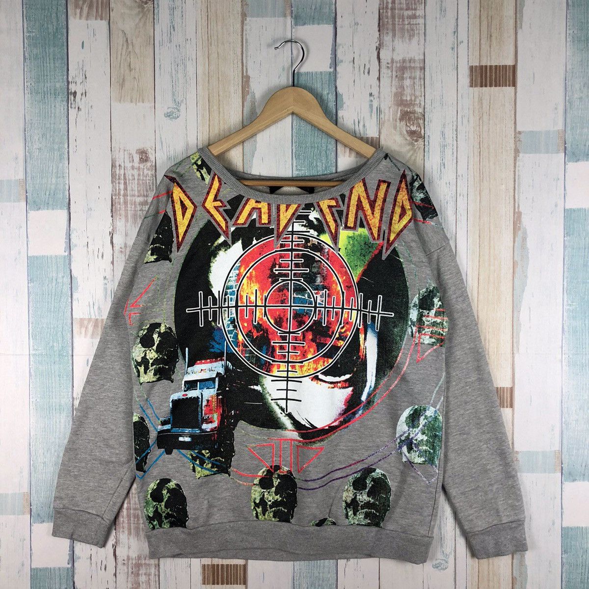 Vintage Vintage Dead End Sweatshirt Nice Design Size US L / EU 52-54 / 3 - 1 Thumbnail