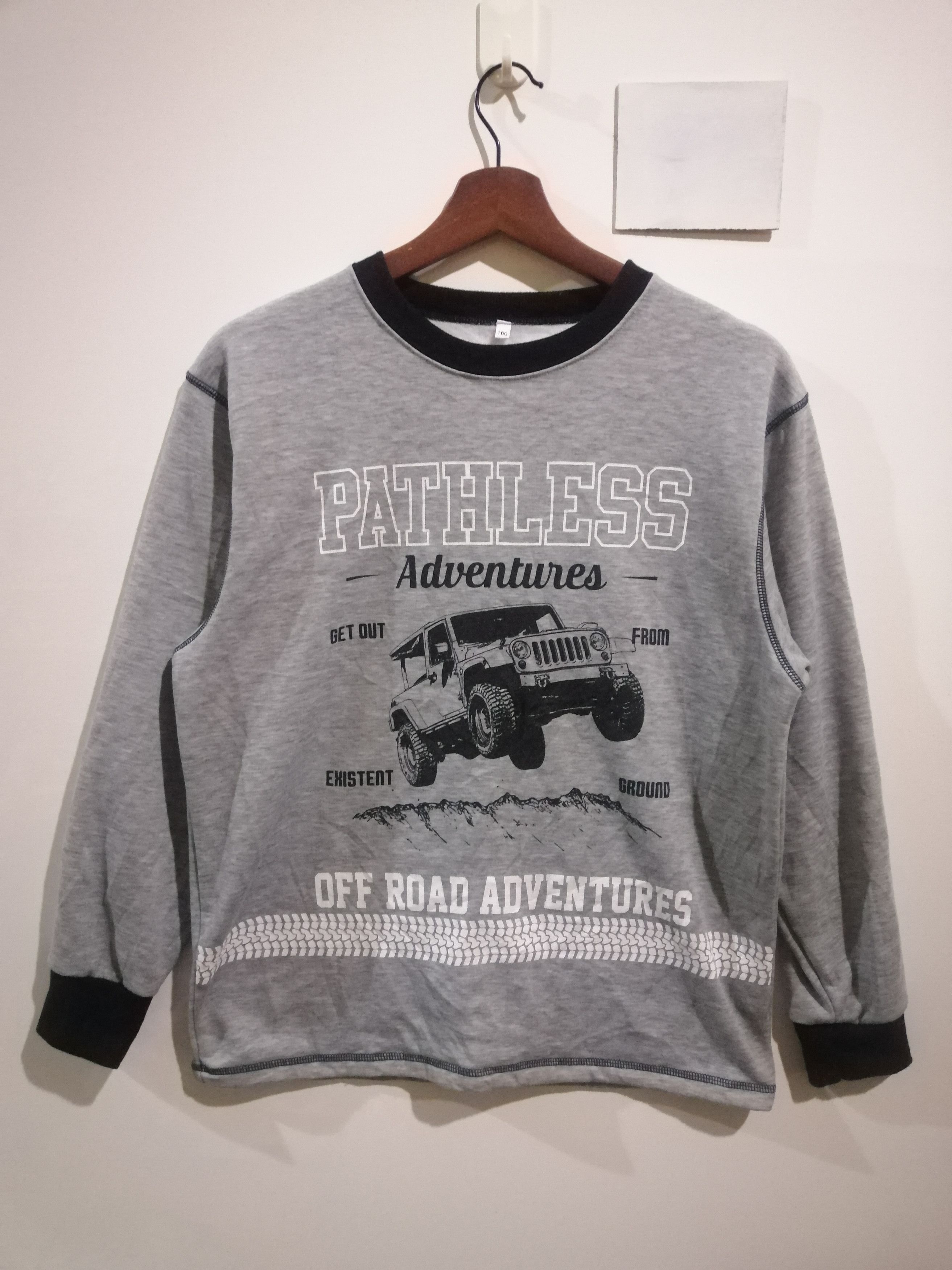 pathless 4x4 off road adventures sweatshirt size M L