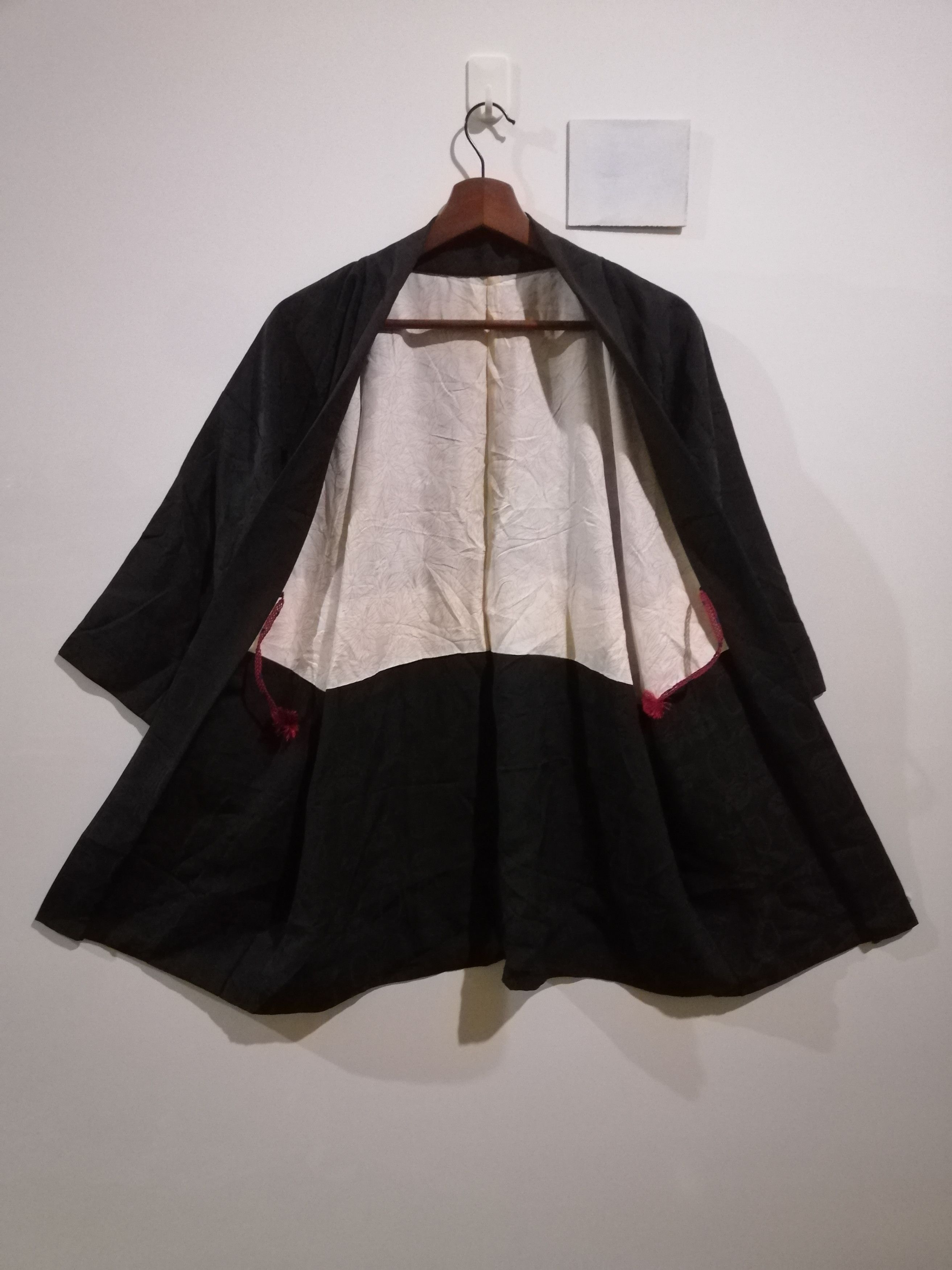 Japanese Brand Vintage kimono noragi haori hanten jinbei cardigan jacket K1 Size US L / EU 52-54 / 3 - 4 Thumbnail