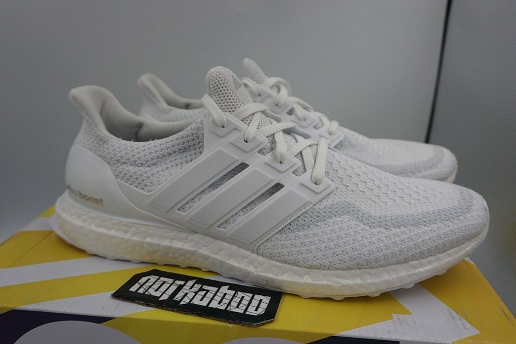 adidas Ultra Boost 2.0 Triple White Men's - AQ5929 - US