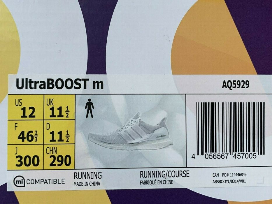 adidas Ultra Boost 2.0 Triple White Men's - AQ5929 - US