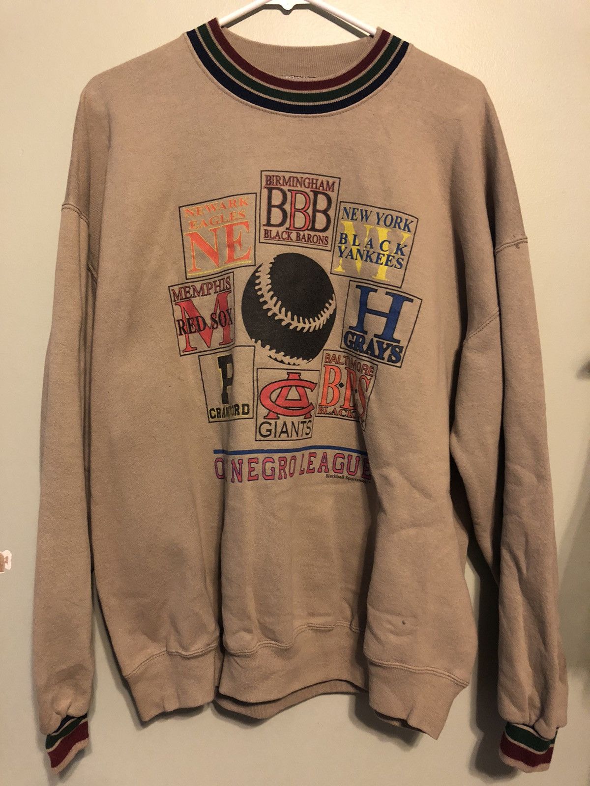 MLB ONL MLB Vintage Throwback Crew Neck Size US M / EU 48-50 / 2 - 4 Thumbnail