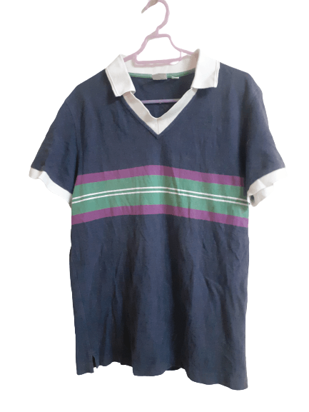 Michael Bastian × Uniqlo Uniqlo X Michael Bastian Colorful Stripes Polo Shirt Size US L / EU 52-54 / 3 - 1 Thumbnail