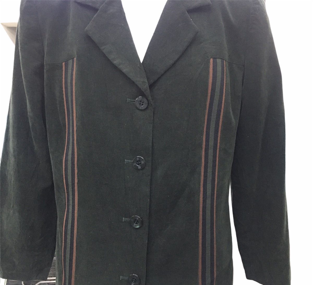 Designer × Givenchy Rare Velvet GIVENCHY Glamour Blazer Size 44R - 2 Thumbnail