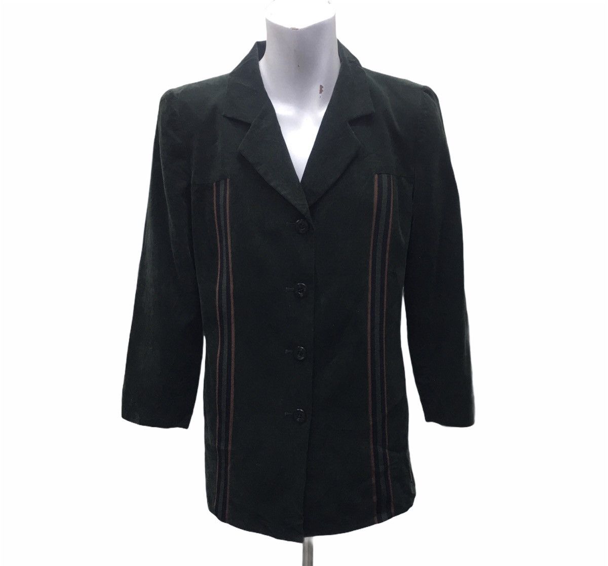 Designer × Givenchy Rare Velvet GIVENCHY Glamour Blazer Size 44R - 1 Thumbnail
