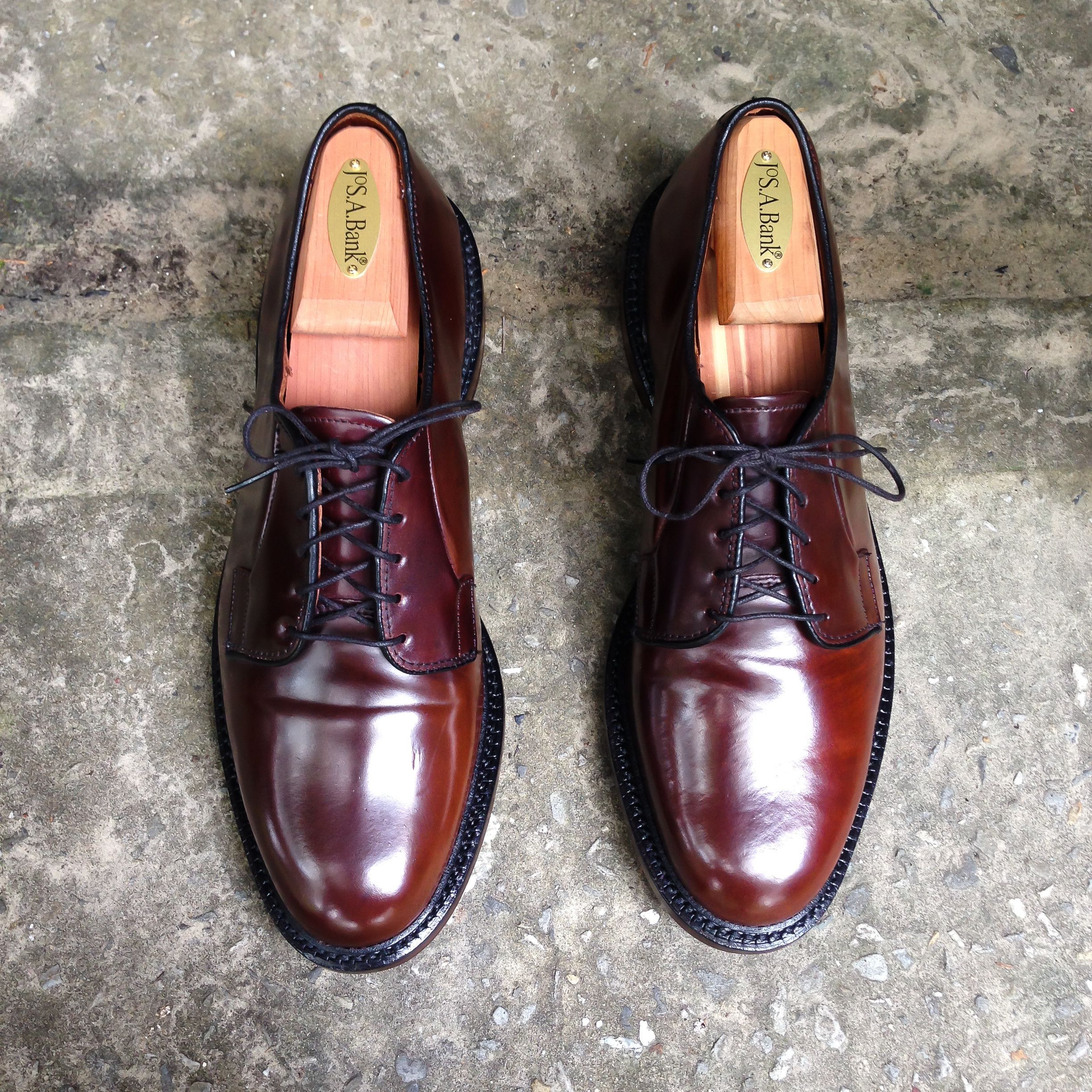 Allen Edmonds Burgundy 　馬 Cordovan　 9B靴輸入