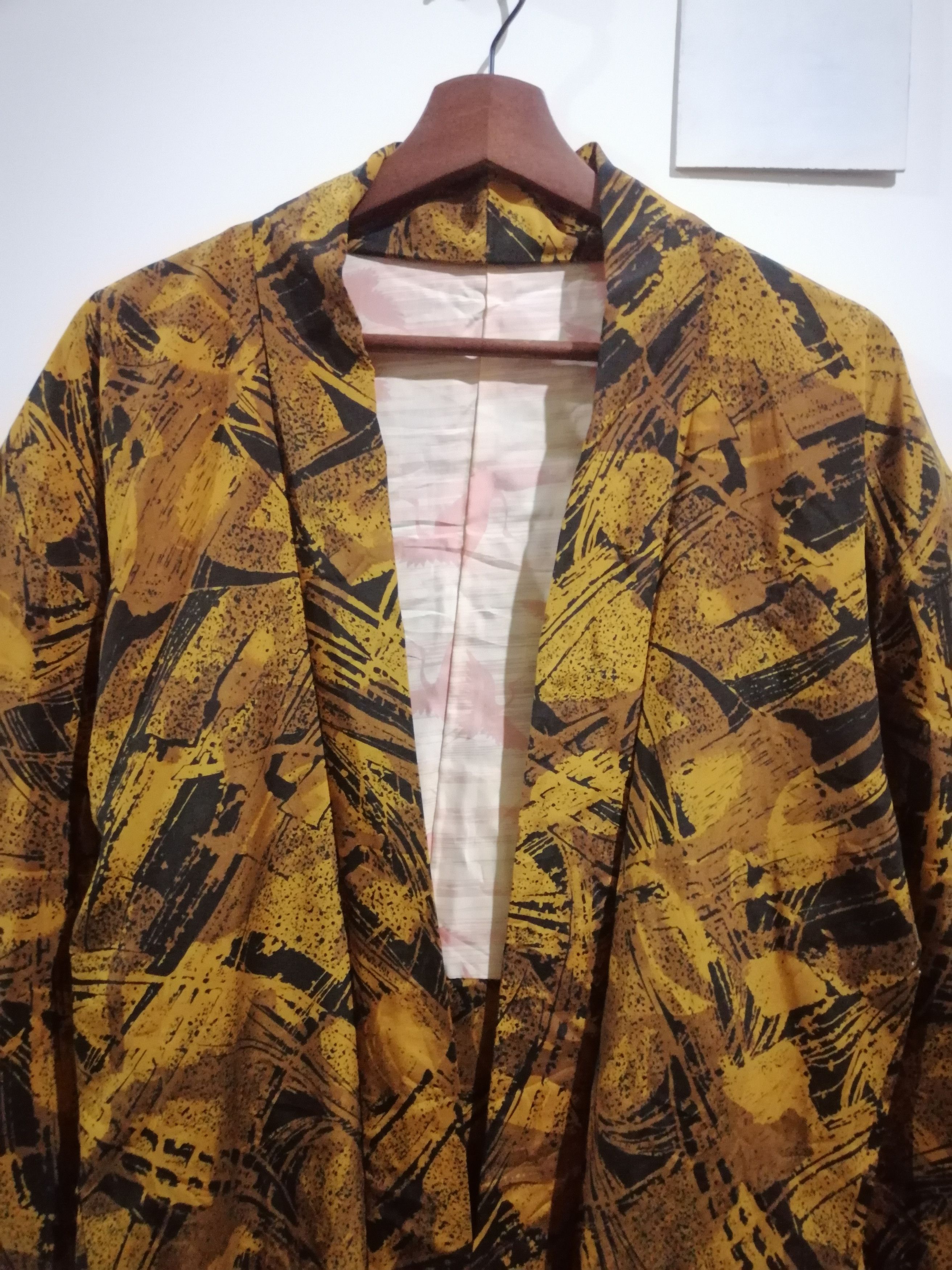 Japanese Brand Vintage kimono noragi haori hanten jinbei cardigan jacket Size US L / EU 52-54 / 3 - 2 Thumbnail
