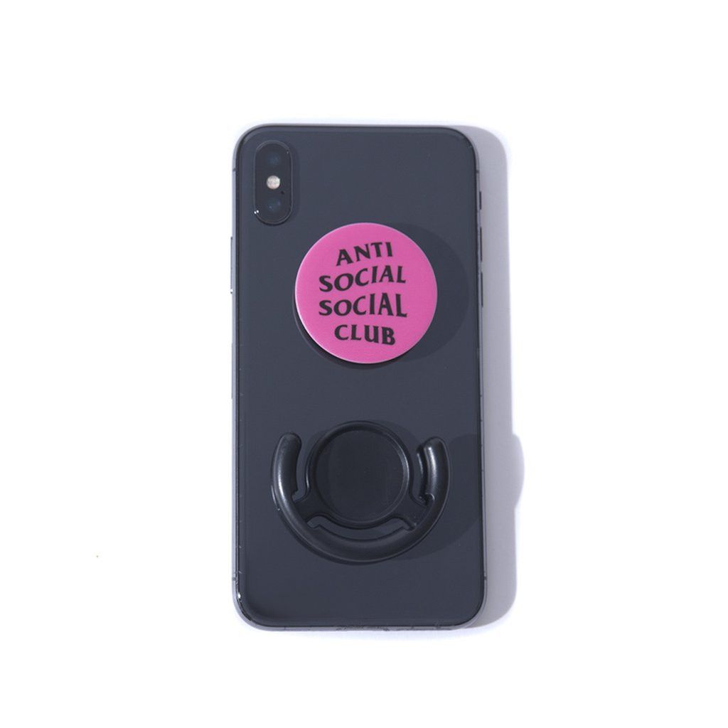 Anti Social Social Club DS Black ASSC Hold My Phone Pink Cell Holder BAPE KITH KAWS Size ONE SIZE - 5 Thumbnail