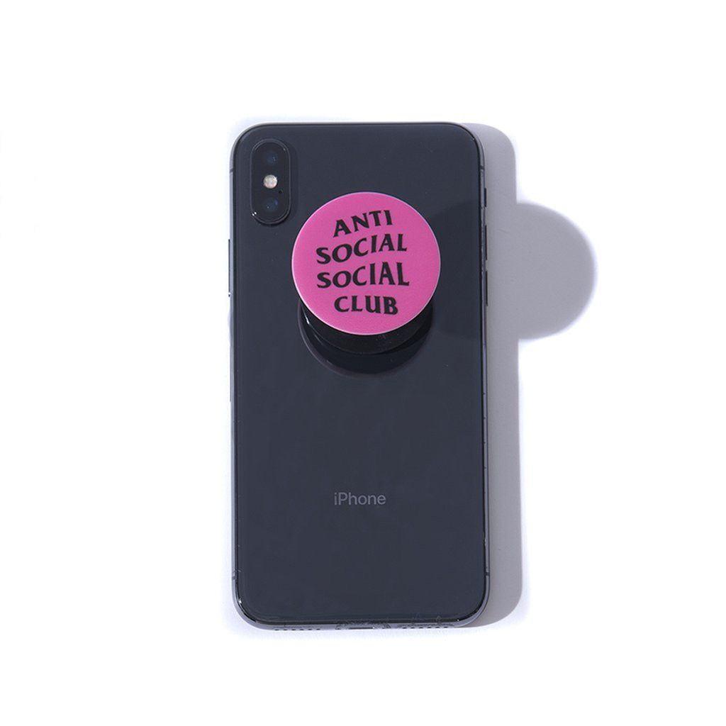 Anti Social Social Club DS Black ASSC Hold My Phone Pink Cell Holder BAPE KITH KAWS Size ONE SIZE - 4 Thumbnail